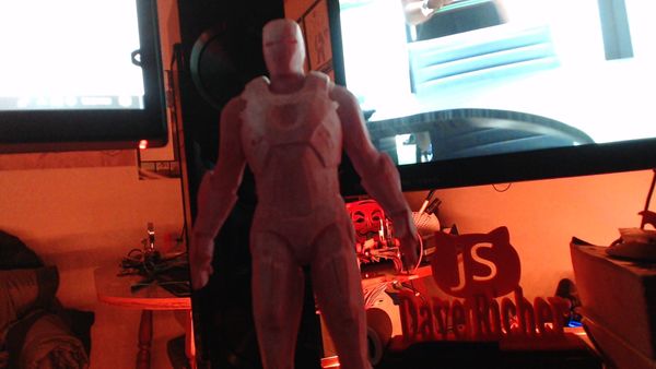 3D Print Timelapse: Iron Man